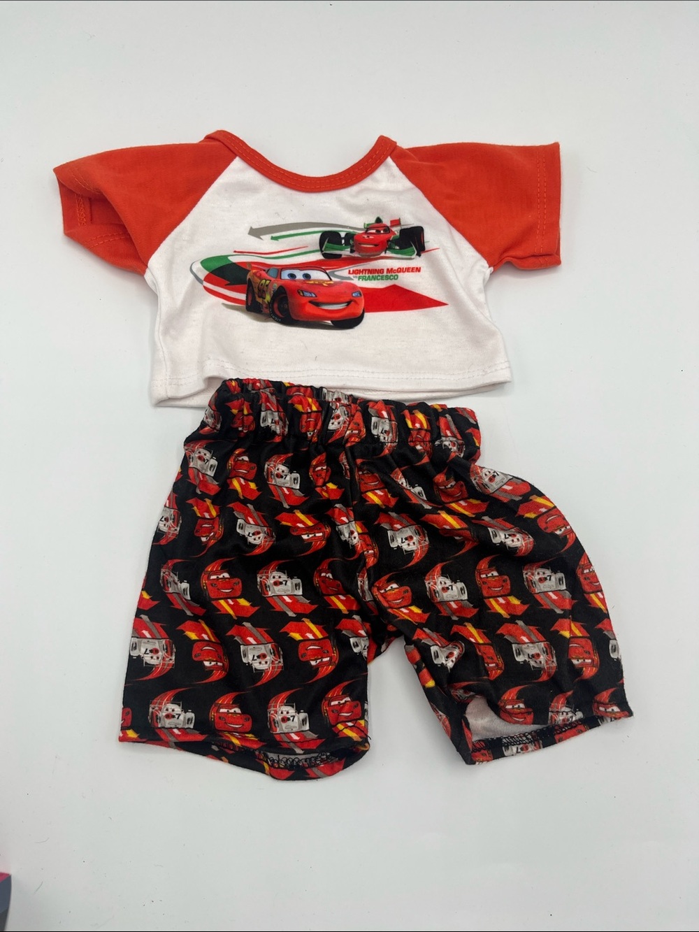 Build-A-Bear Workshop Disney Pixar Cars 2 Pajama Outfit